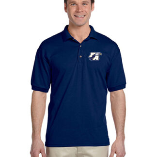 Unisex Middle School 50/50 Polo