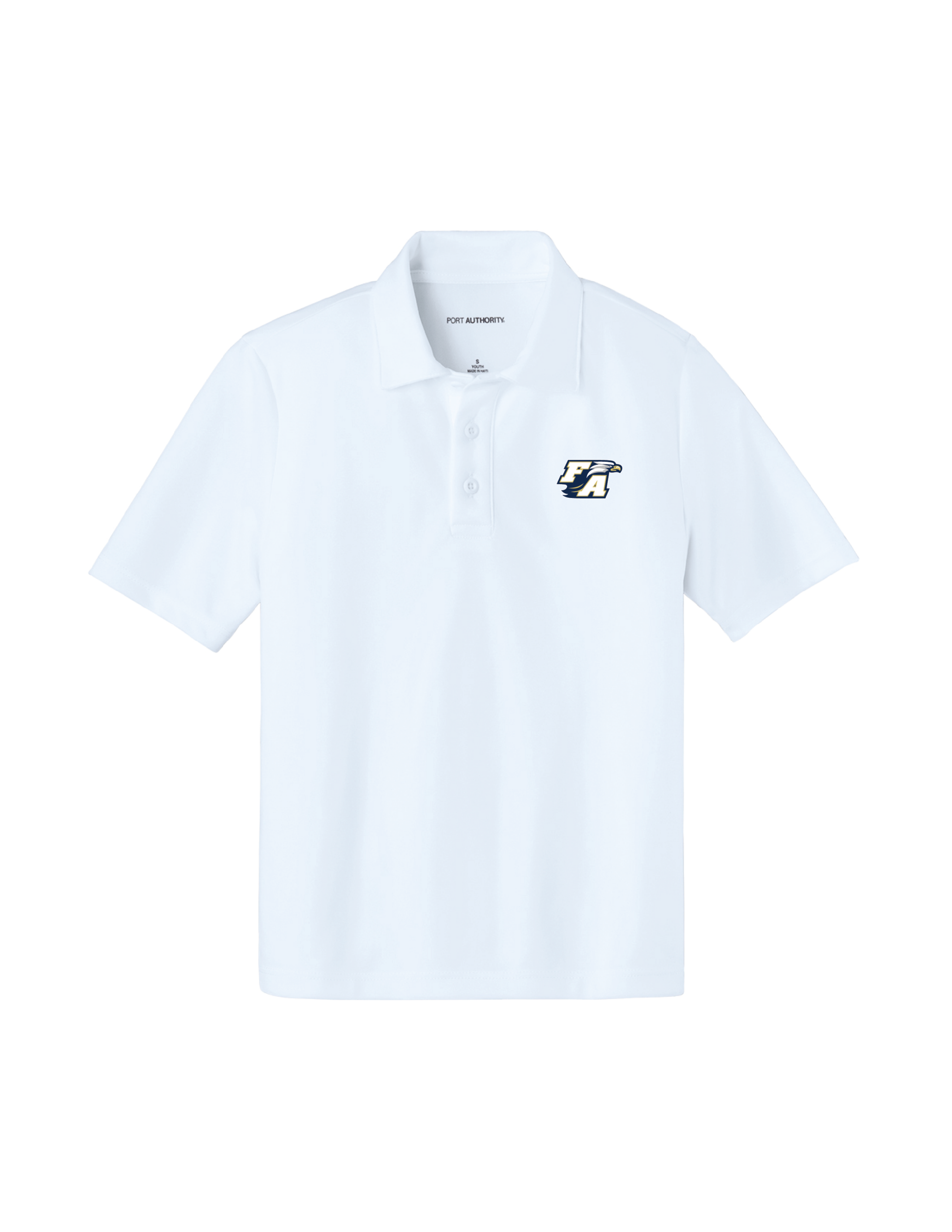 Youth Silk Touch Performance Polo (Elementary/Middle) - Image 2