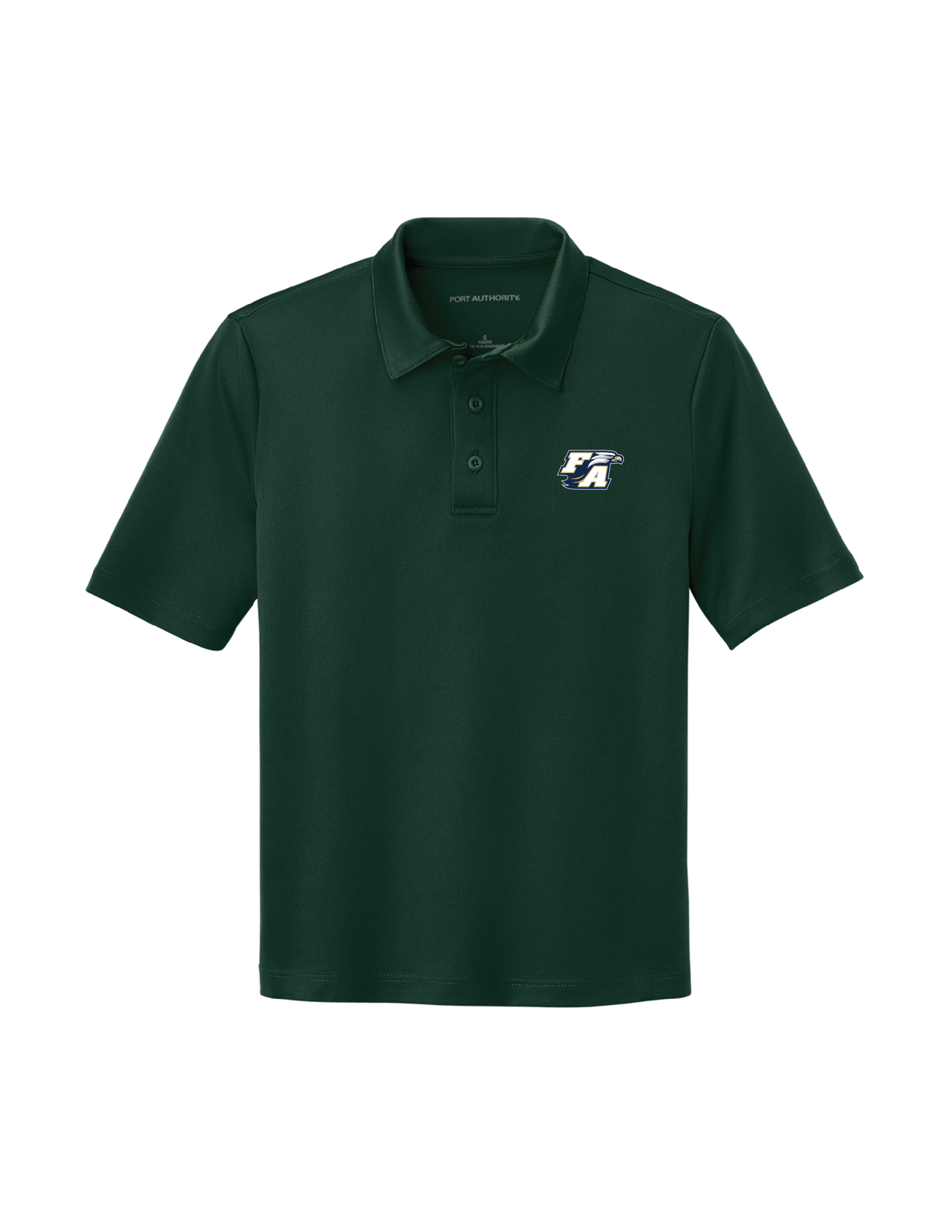 Youth Silk Touch Performance Polo (Elementary/Middle) - Image 4