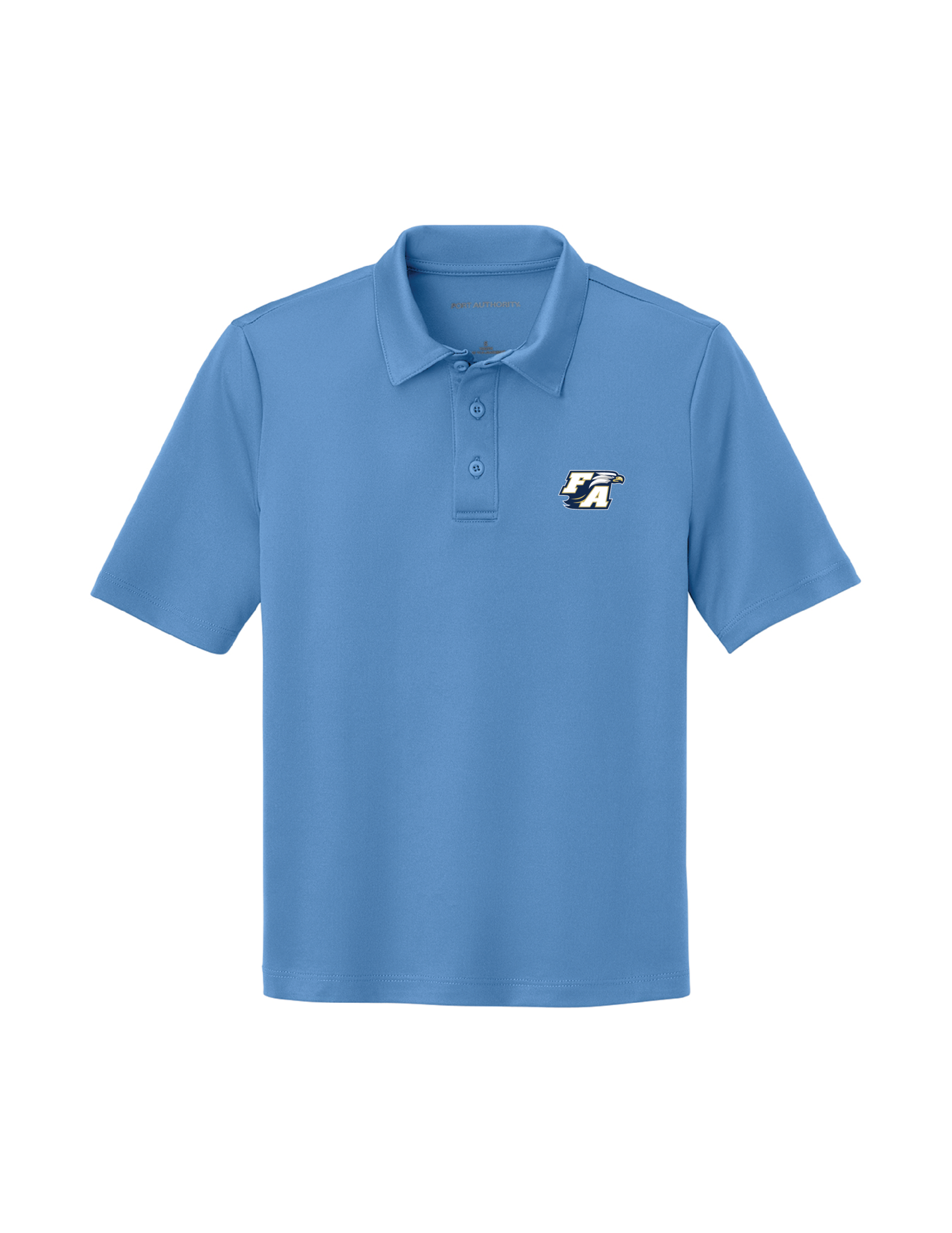 Youth Silk Touch Performance Polo (Elementary/Middle) - Image 3